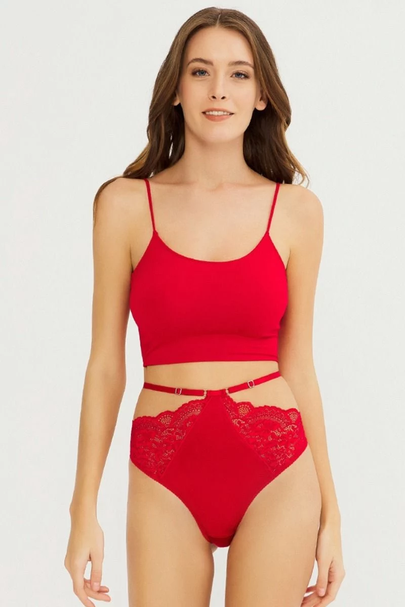 Γυναικείο Sexy Slip "CottonHill" ROSE