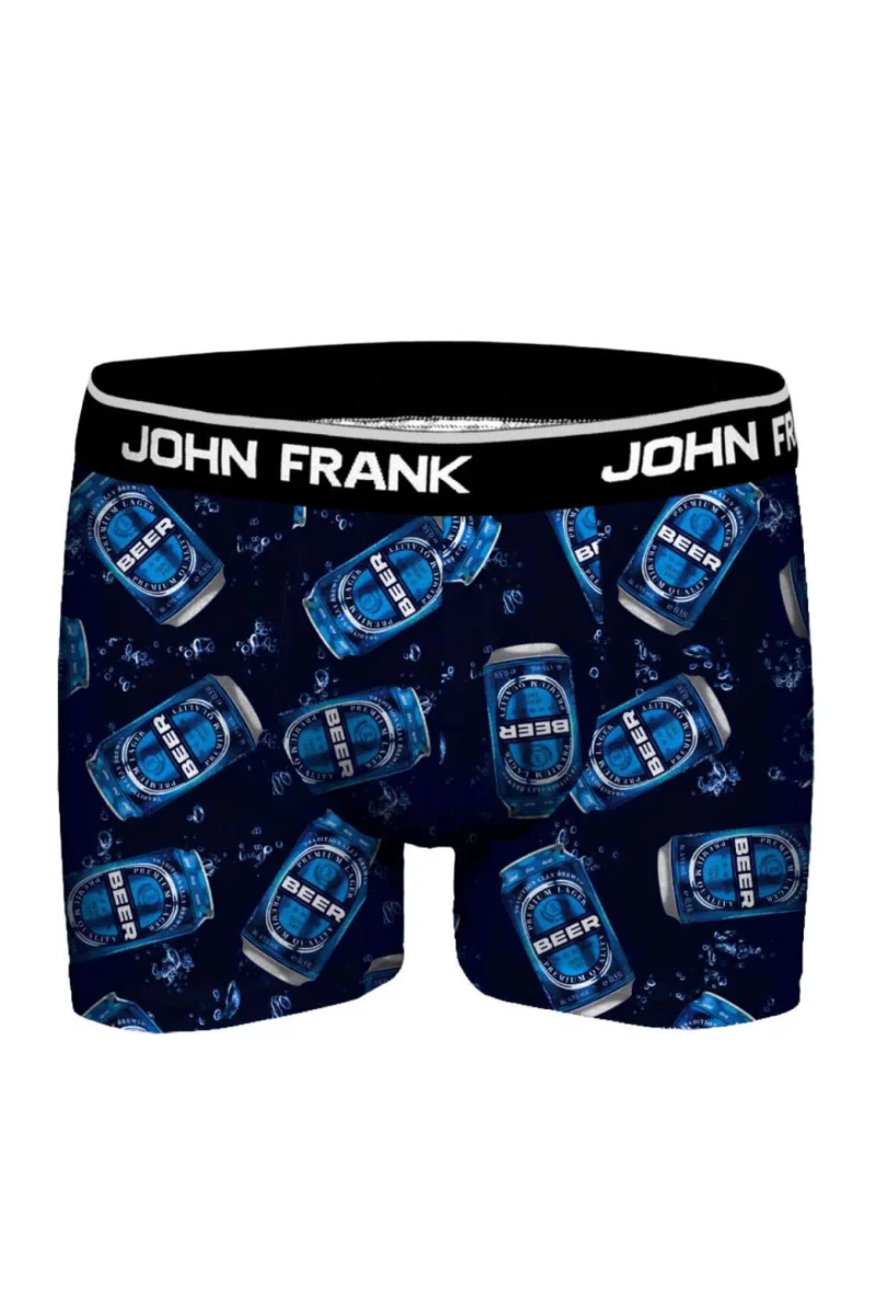 Ανδρικό Boxer John Frank COLD BEER Micro Modal