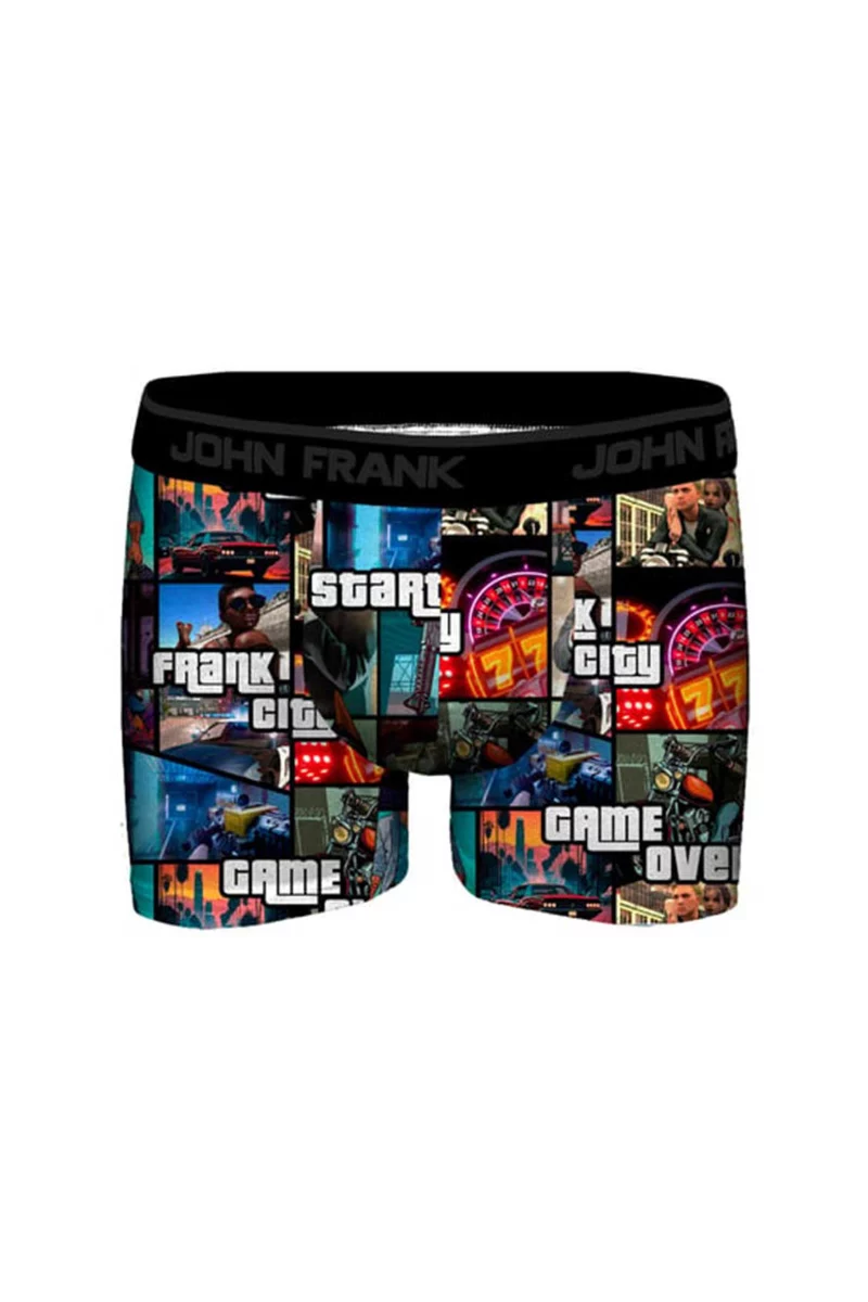 Ανδρικό Boxer John Frank THE GAME Micro Modal