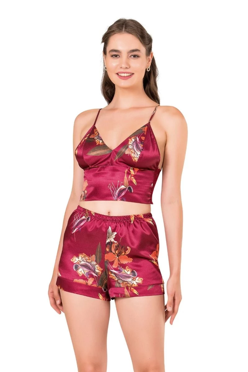 Πιτζάμα Bralette Σατέν "Moongirl" EMILY