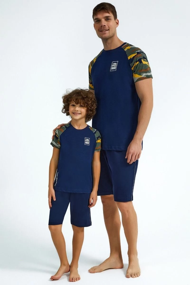 
Ανδρική Πιτζάμα Σορτσάκι Roly Poly MILITARY
