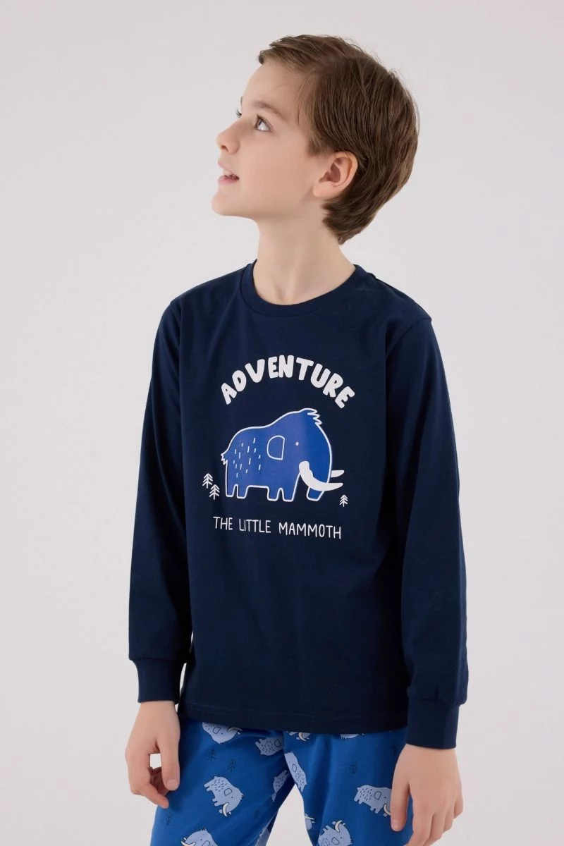Αγορίστικη Πιτζάμα "Roly Poly" LITTLE MAMMOTH
