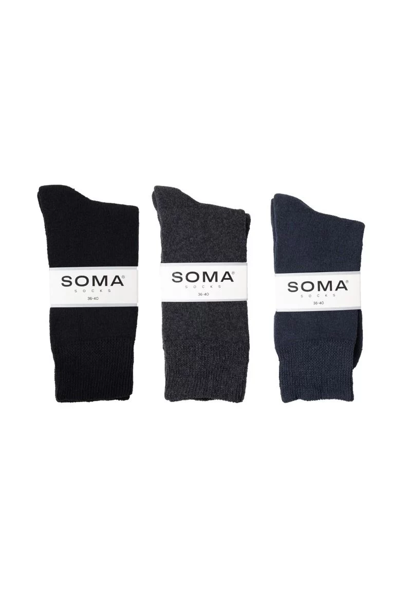 Casual Πετσετέ Κάλτσες "SOMA" SAMMY 3 Ζευγάρια