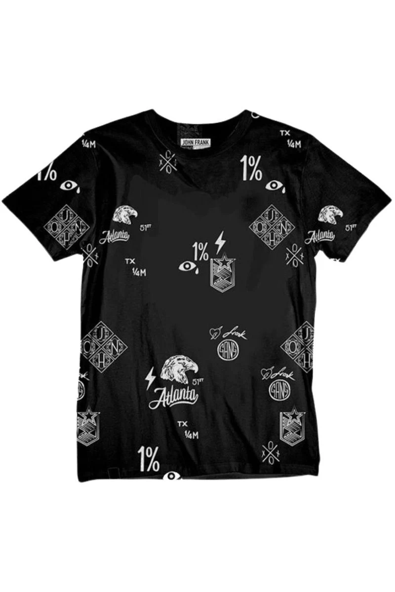 T-Shirt John Frank ATLANTA