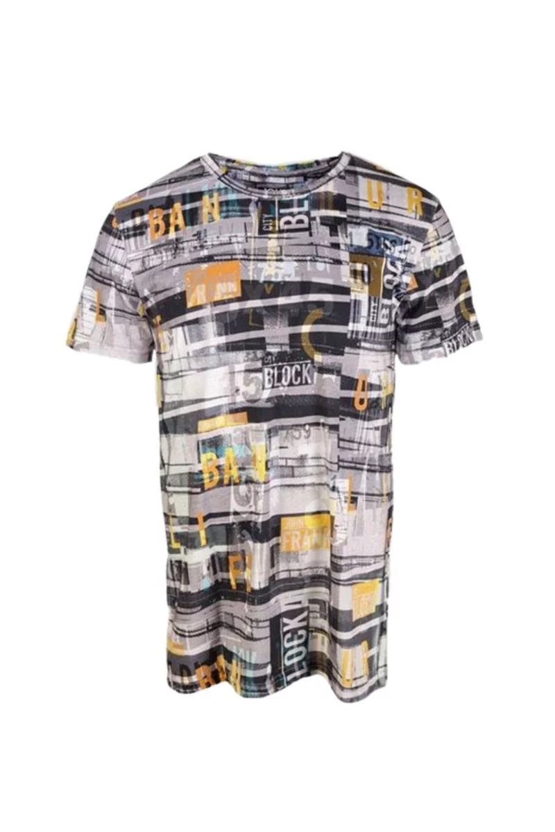 T-Shirt John Frank BLOCK