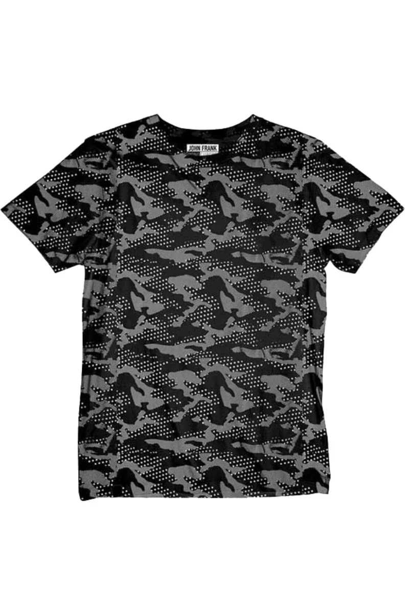 T-Shirt John Frank CAMOSTAR