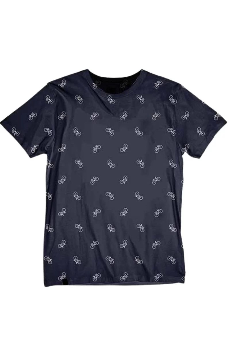 T-Shirt John Frank SIDE BIKE