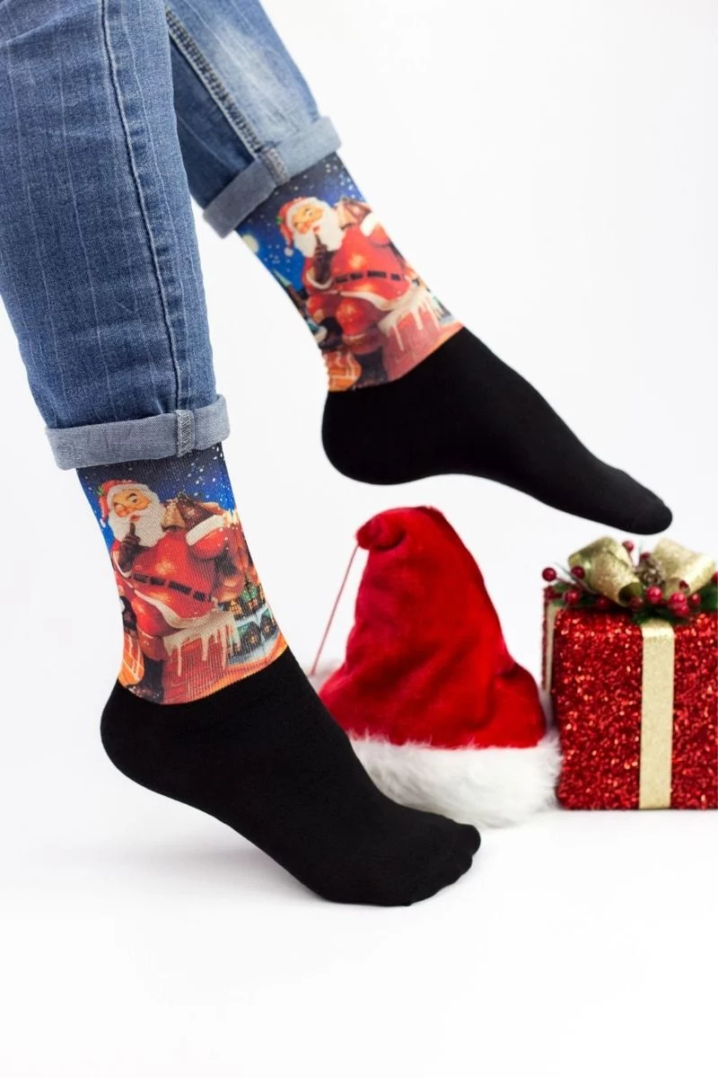 Unisex Christmas Κάλτσες Trendy SURPRISE 