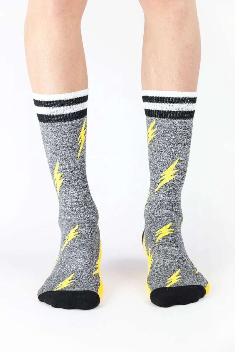 Unisex Αθλητικές Κάλτσες "Crazy Socks" THUNDER