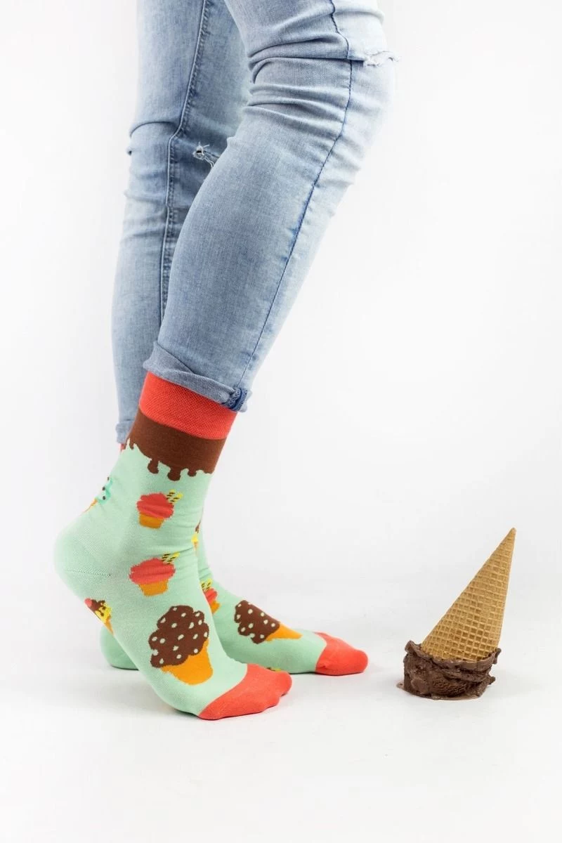 Unisex Fashion Κάλτσες Livoni ICE CREAM