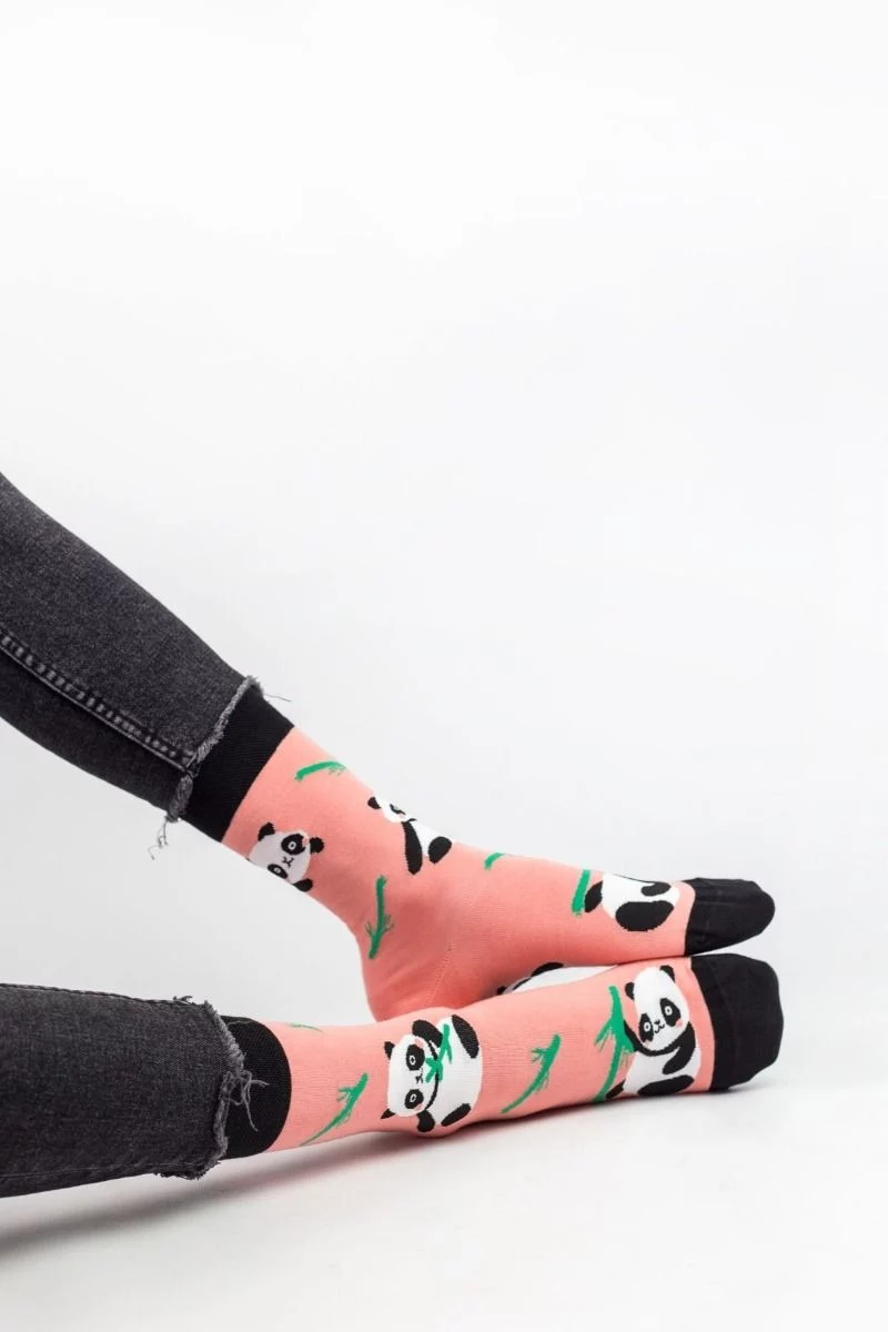 Unisex Fashion Κάλτσες Livoni PANDA