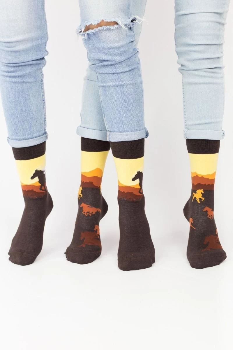 Unisex Fashion Κάλτσες Trendy HORSES