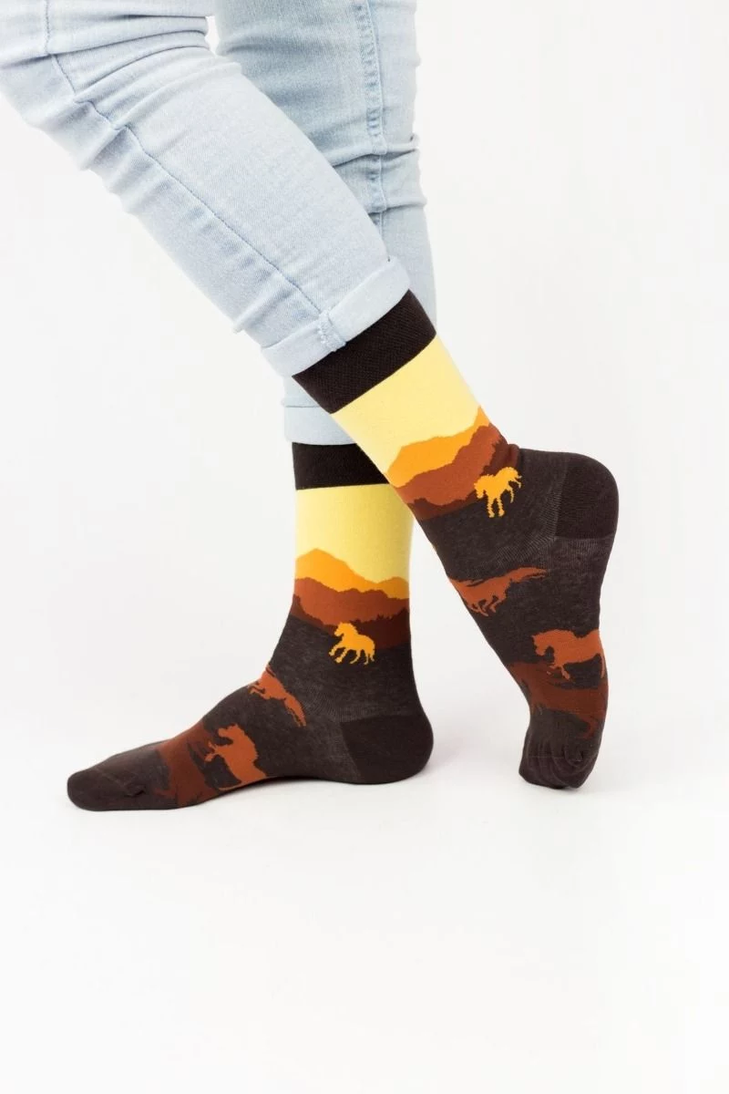 Unisex Fashion Κάλτσες Trendy HORSES