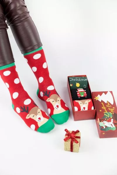 Unisex Κάλτσες Πετσετέ Soma FESTIVE 3 ζευγάρια