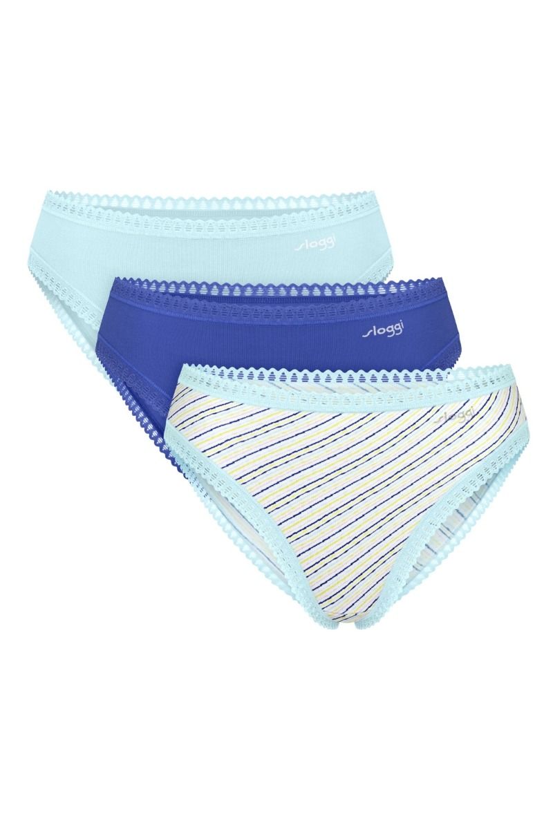Ψηλόμεσα εσώρουχα "Sloggi" HIGH LEG GO CRUSH M007 3 τεμάχια