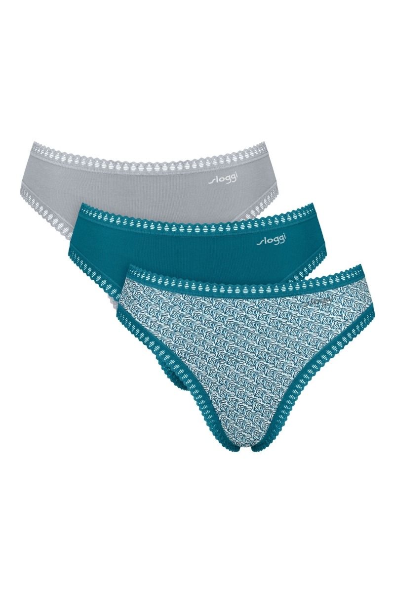 Ψηλόμεσα εσώρουχα "Sloggi" HIGH LEG GO CRUSH V022 3 τεμάχια