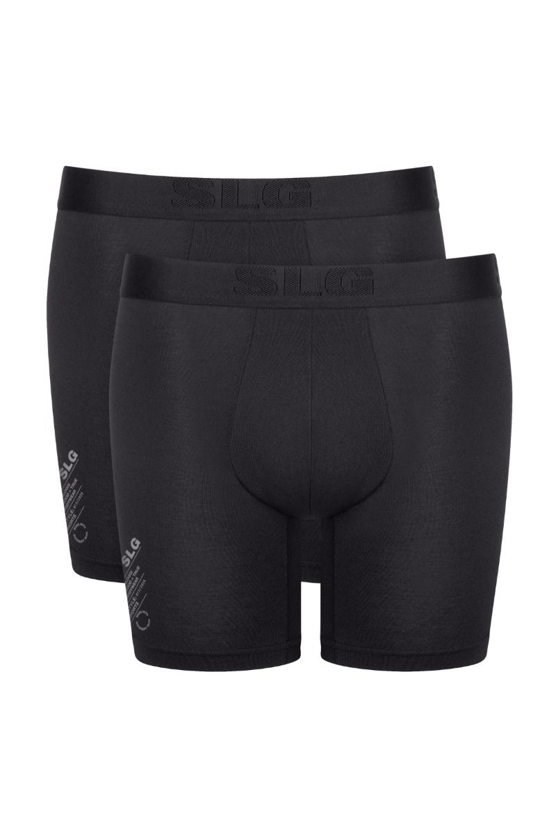 short slips "Sloggi" BASE SOFT 2 τεμάχια μαύρα και συνδυασμός μπλε