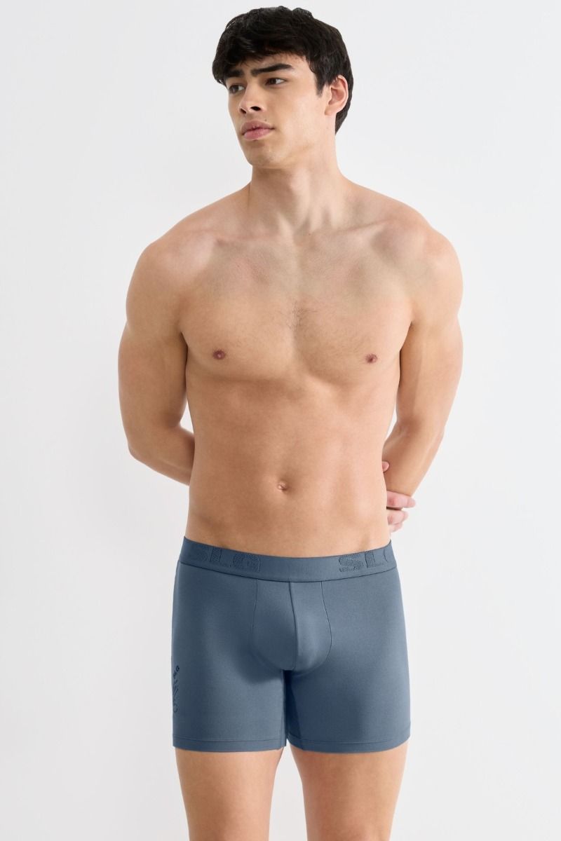 short slips "Sloggi" BASE SOFT 2 τεμάχια μαύρα και συνδυασμός μπλε