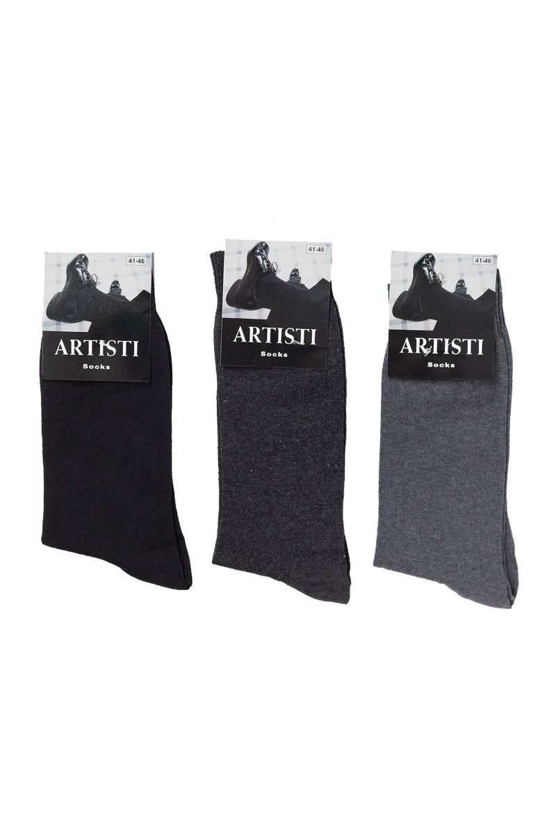 Ανδρικές κλασικές Κάλτσες Palma βαμβακερές μονό λάστιχο τριάδα