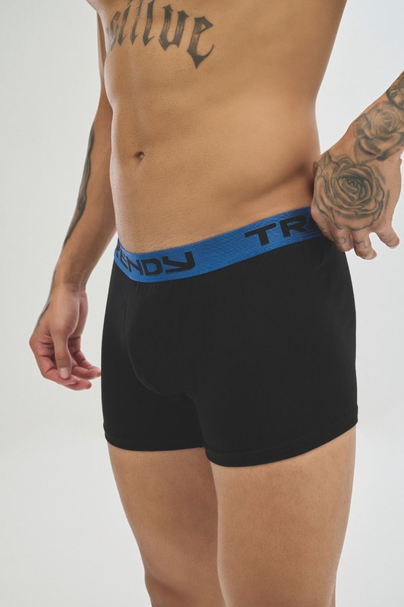 Ανδρικό Boxer "Trendy" LION μποξεράκι με χρωματιστό εξωτερικό λάστιχο