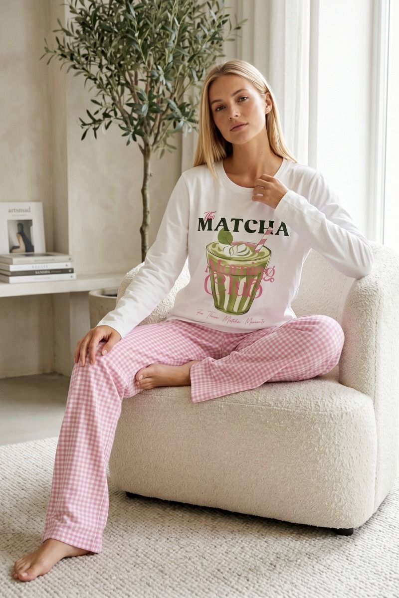 Γυναικεία Πιτζάμα "Sexen" MATCHA
