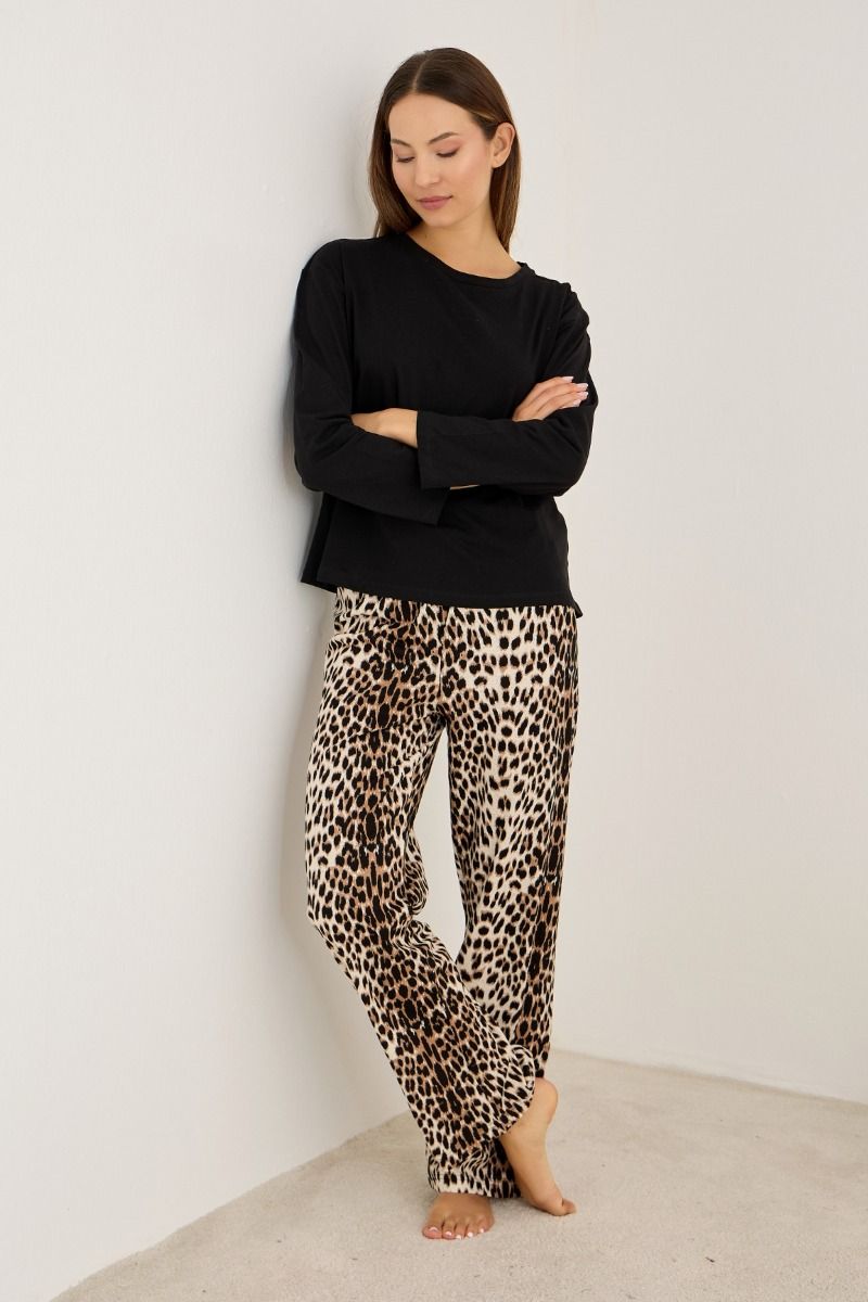 Γυναικεία Πιτζάμα "Siyah Inci" LEO