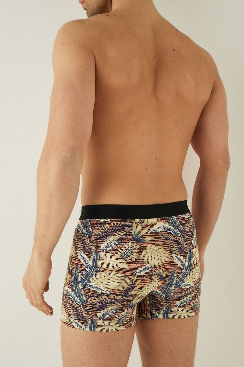 Boxer "Harry Jons" PINK LEAF