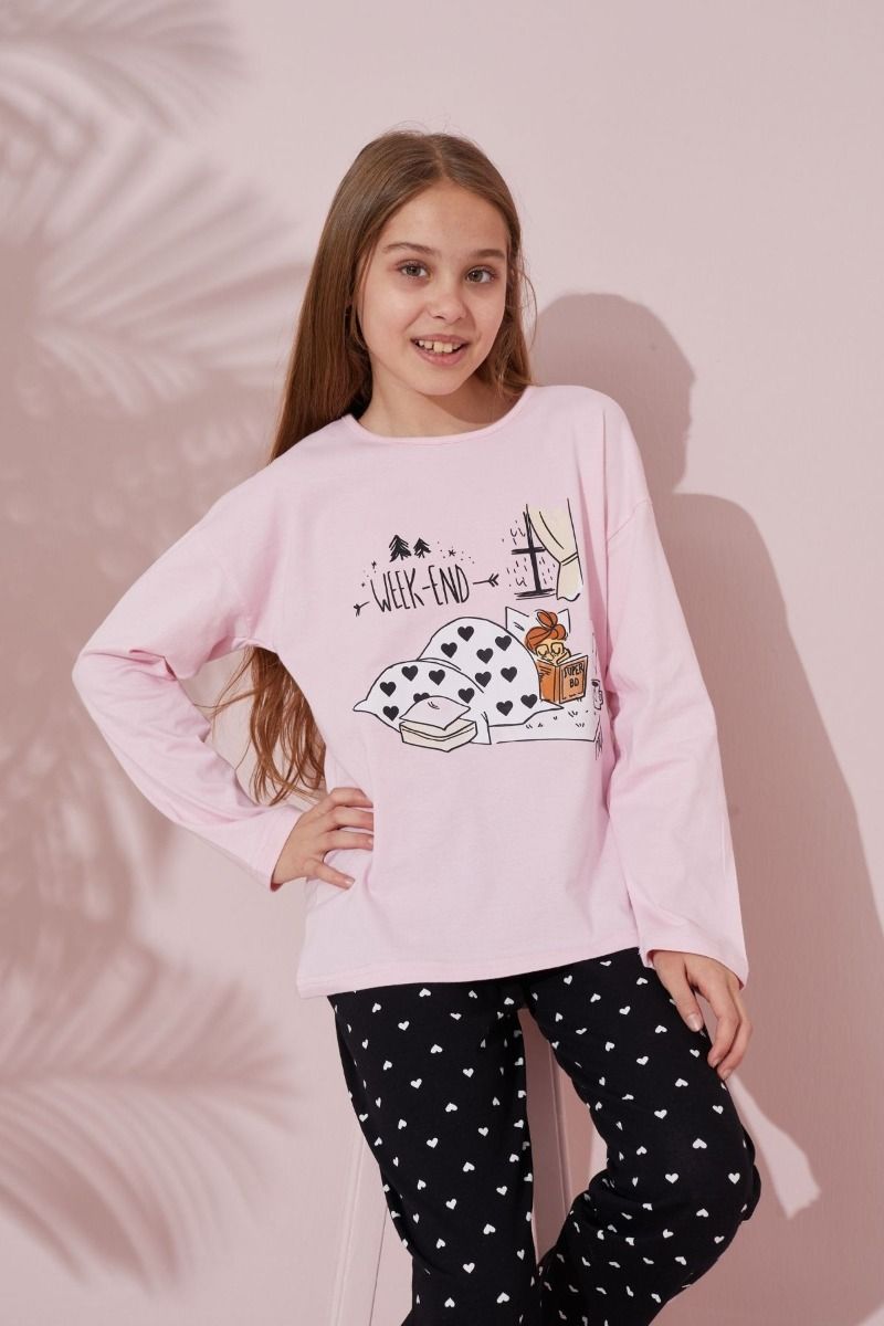 Πιτζάμα Μαμά και Κόρη "Sexen" WEEK-END