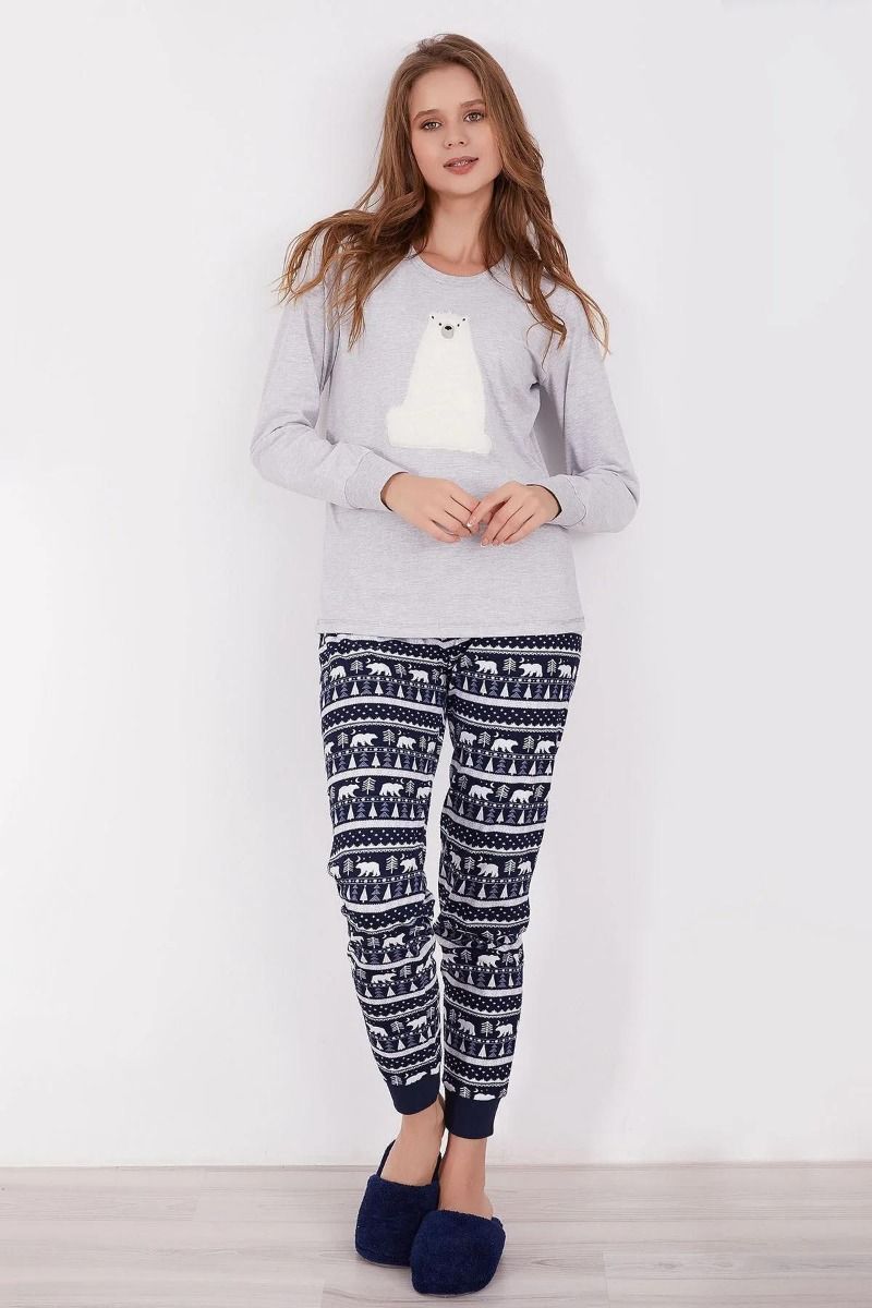 Γυναικεία χειμωνιάτικη πιτζάμα Arnetta ARCTIC