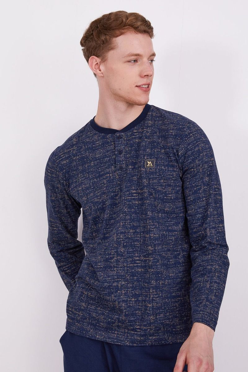 Ανδρική πιτζάμα χειμωνιάτικη Arnetta EVAN