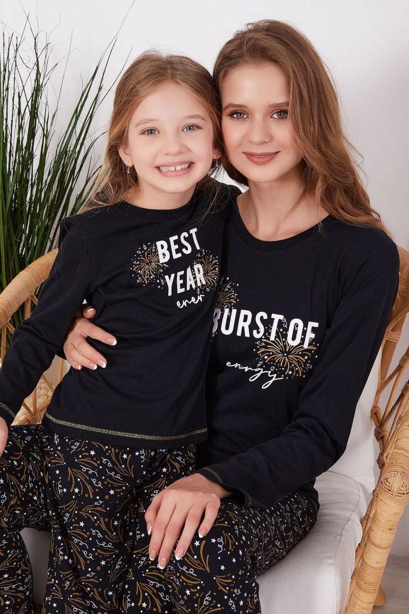 Παιδική χειμωνιάτικη πιτζάμα "Arnetta" NEW YEAR GIRL