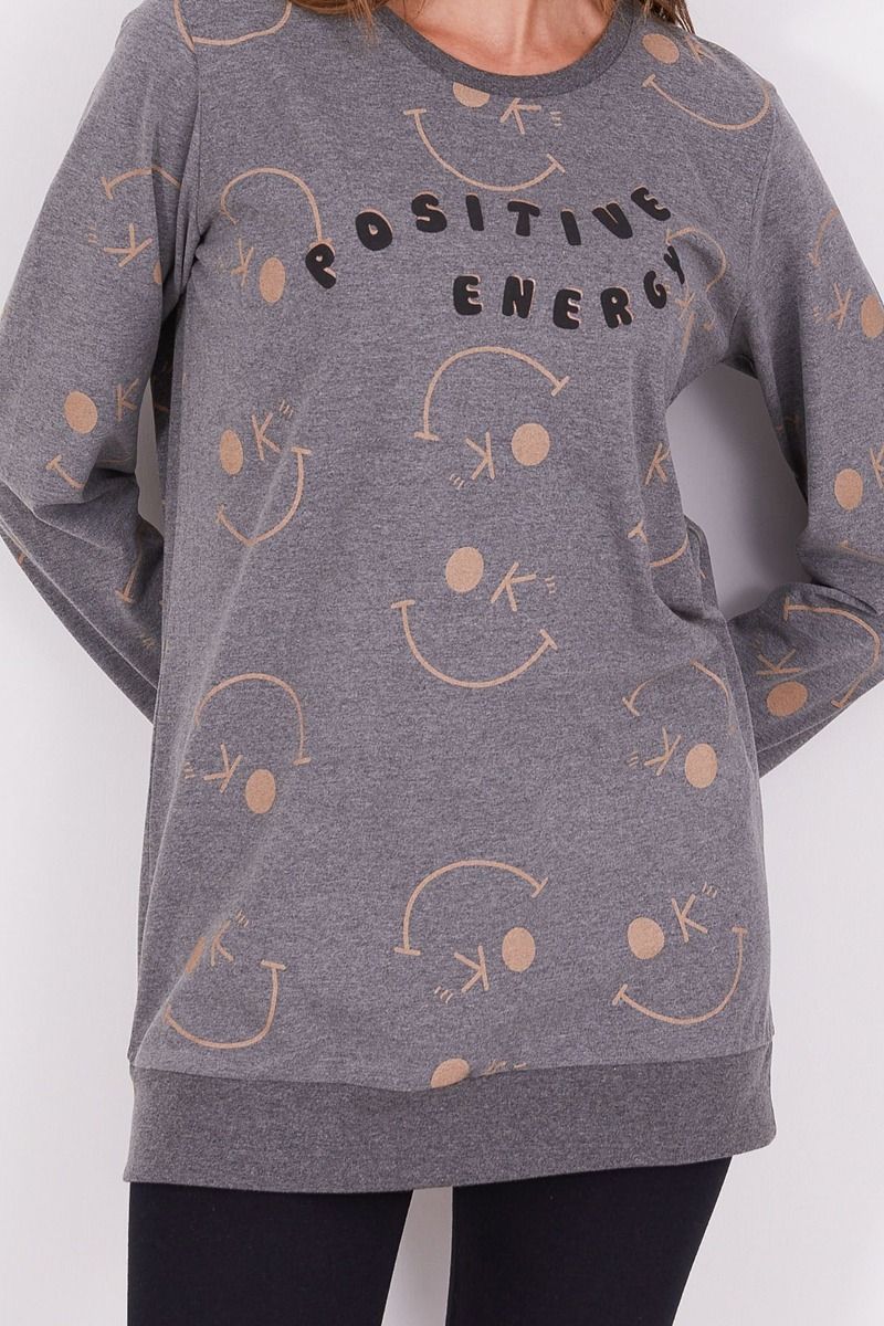 Πιτζάμα Μαμά και Κόρη "Arnetta" POSITIVE ENERGY