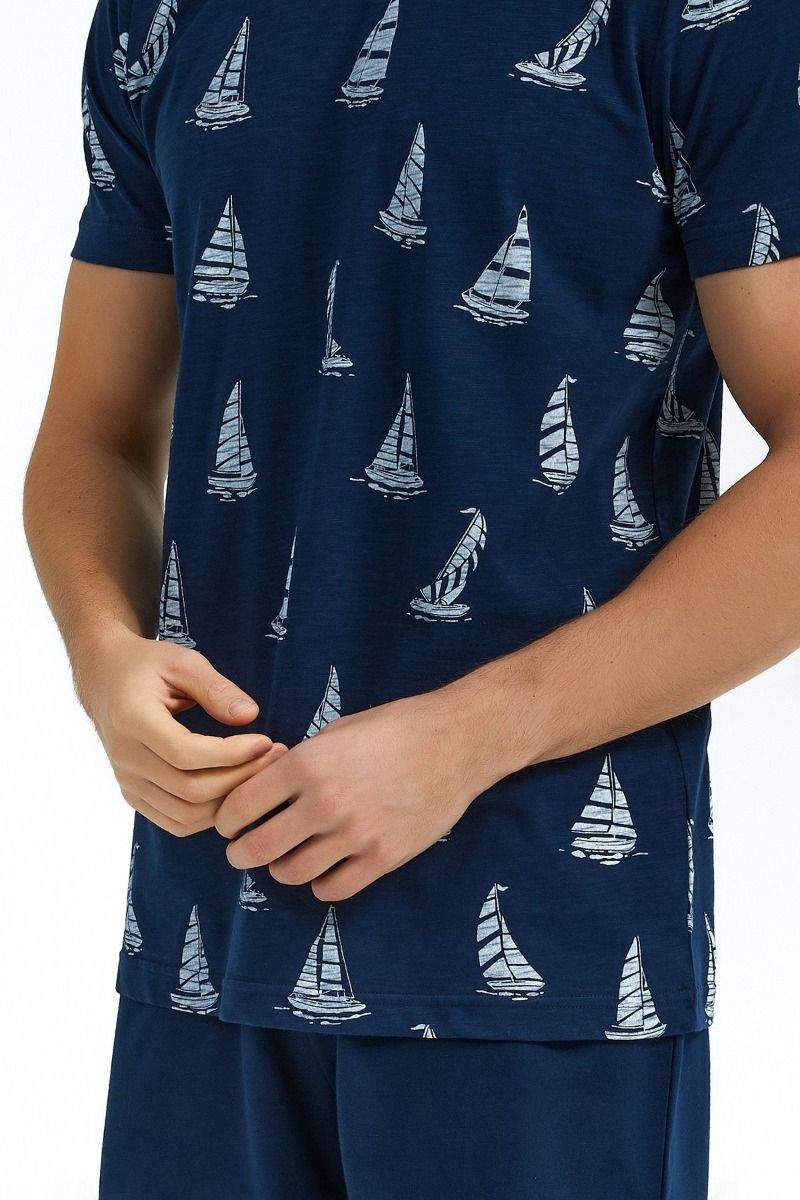 Πιτζάμα Μπαμπάς και Γιος "Arnetta" SAILING