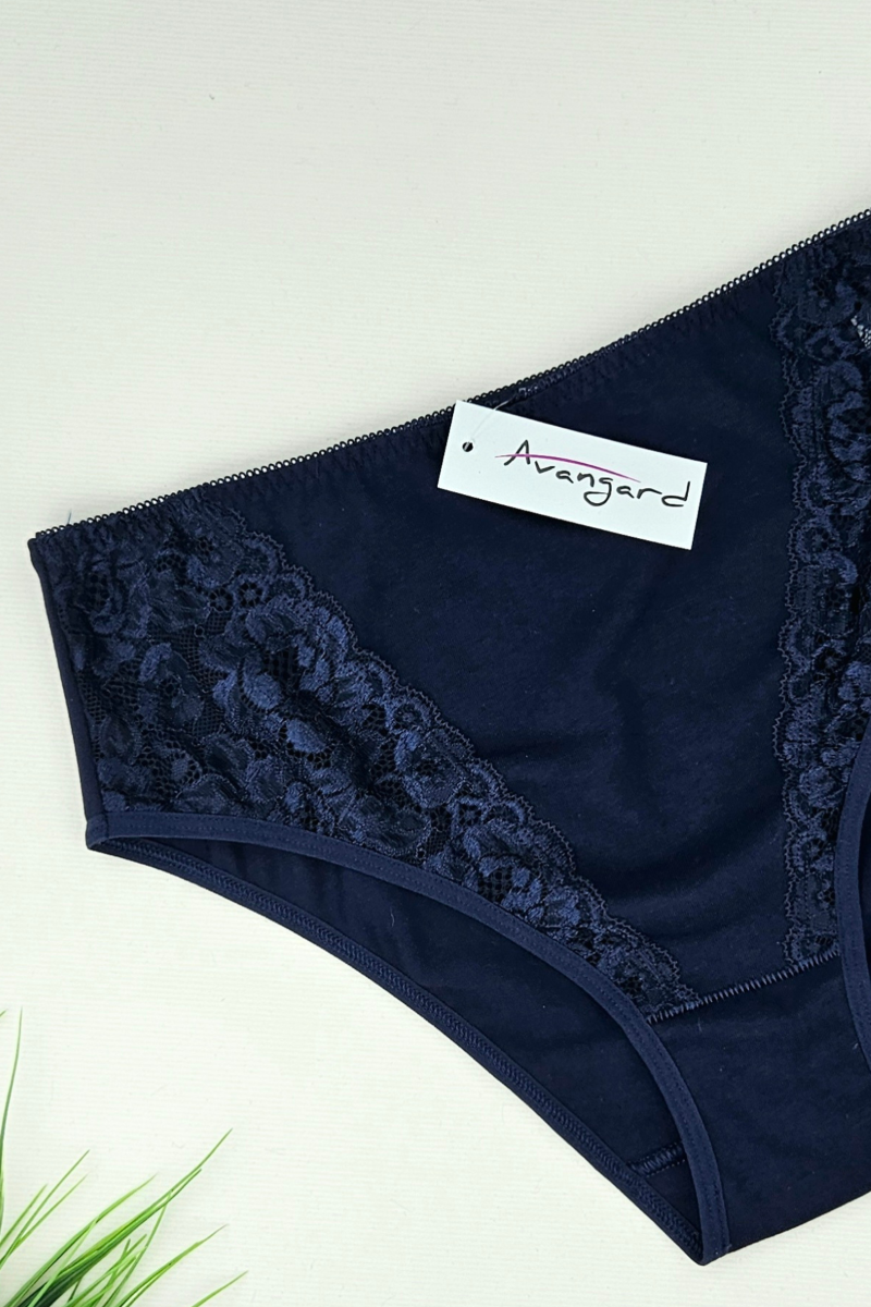 Γυναικείο Ψηλόμεσο Εσώρουχο Avangard DELA II Τούλι Δαντέλα