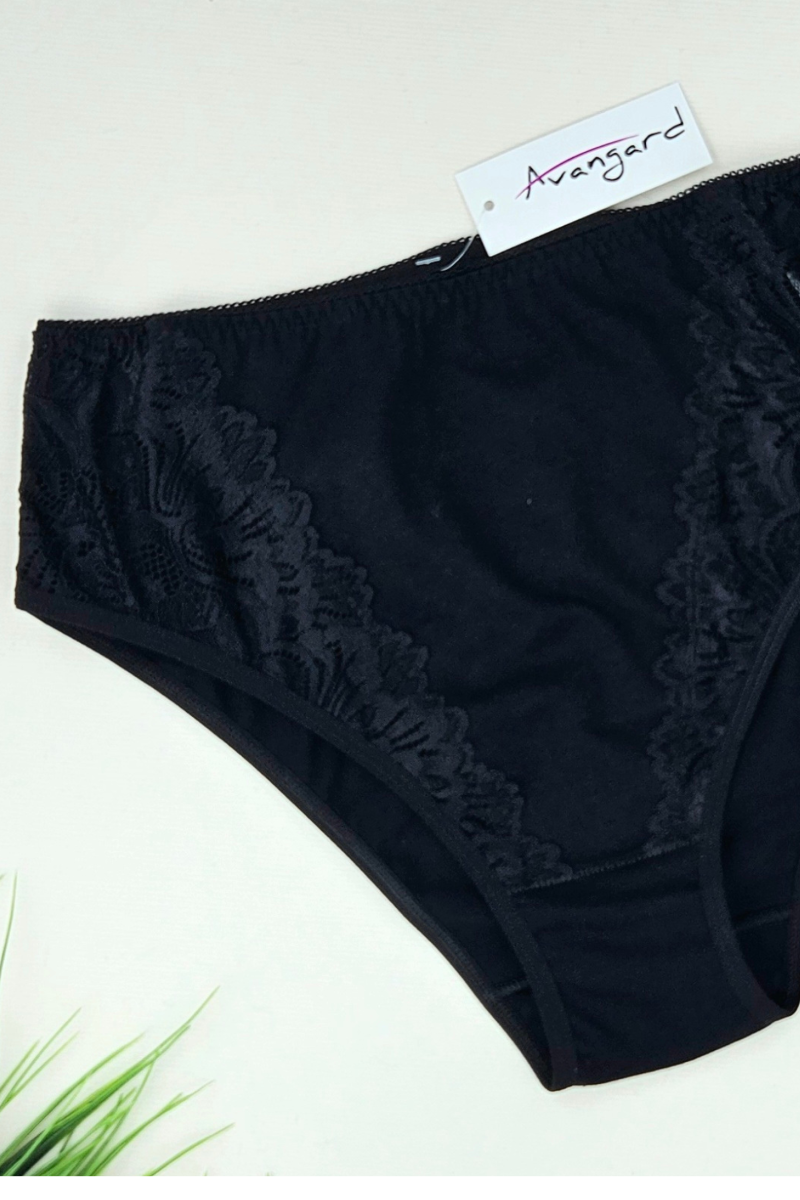 Γυναικείο Ψηλόμεσο Εσώρουχο Avangard DELA Τούλι Δαντέλα