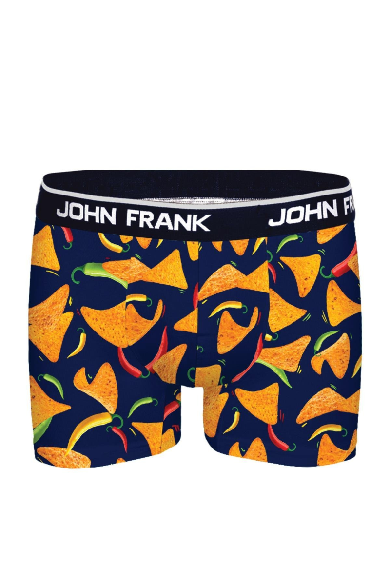 Ανδρικό Boxer John Frank HOT CHIPS βαμβακερό