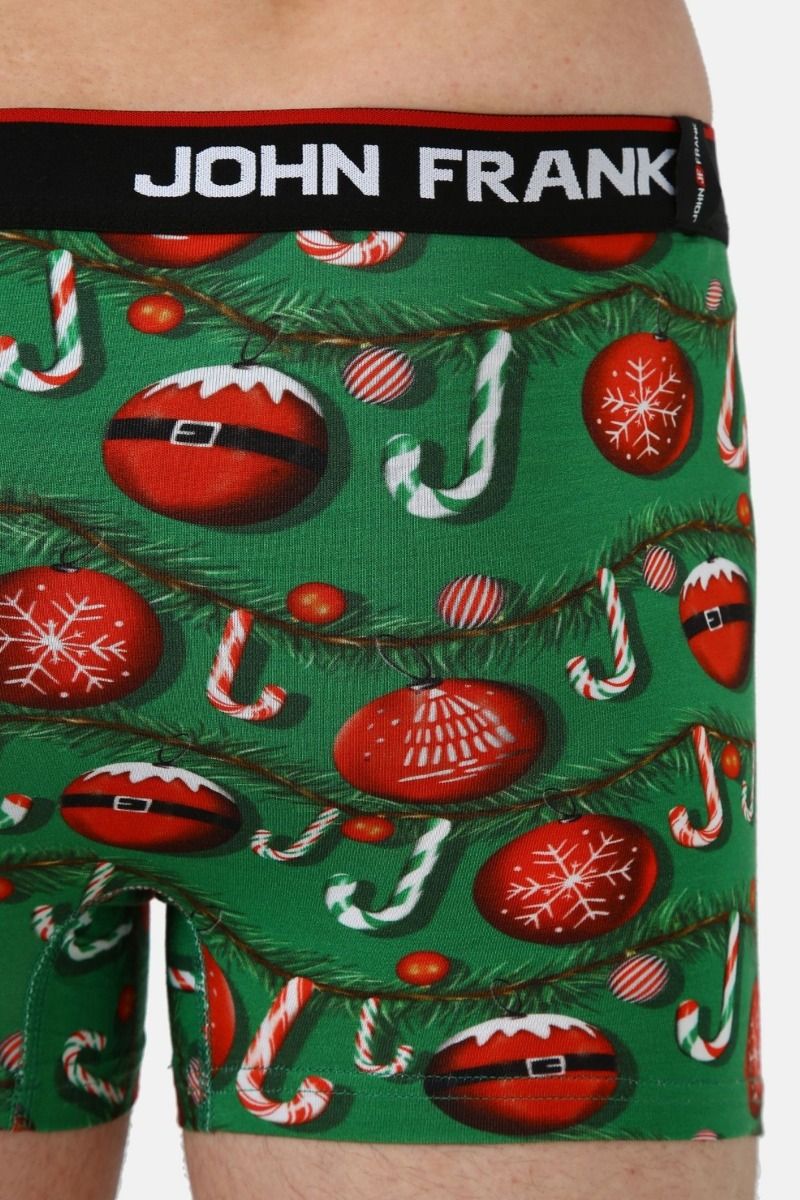 Εσώρουχο Boxer John Frank SANTA BALL - Christmas Edition