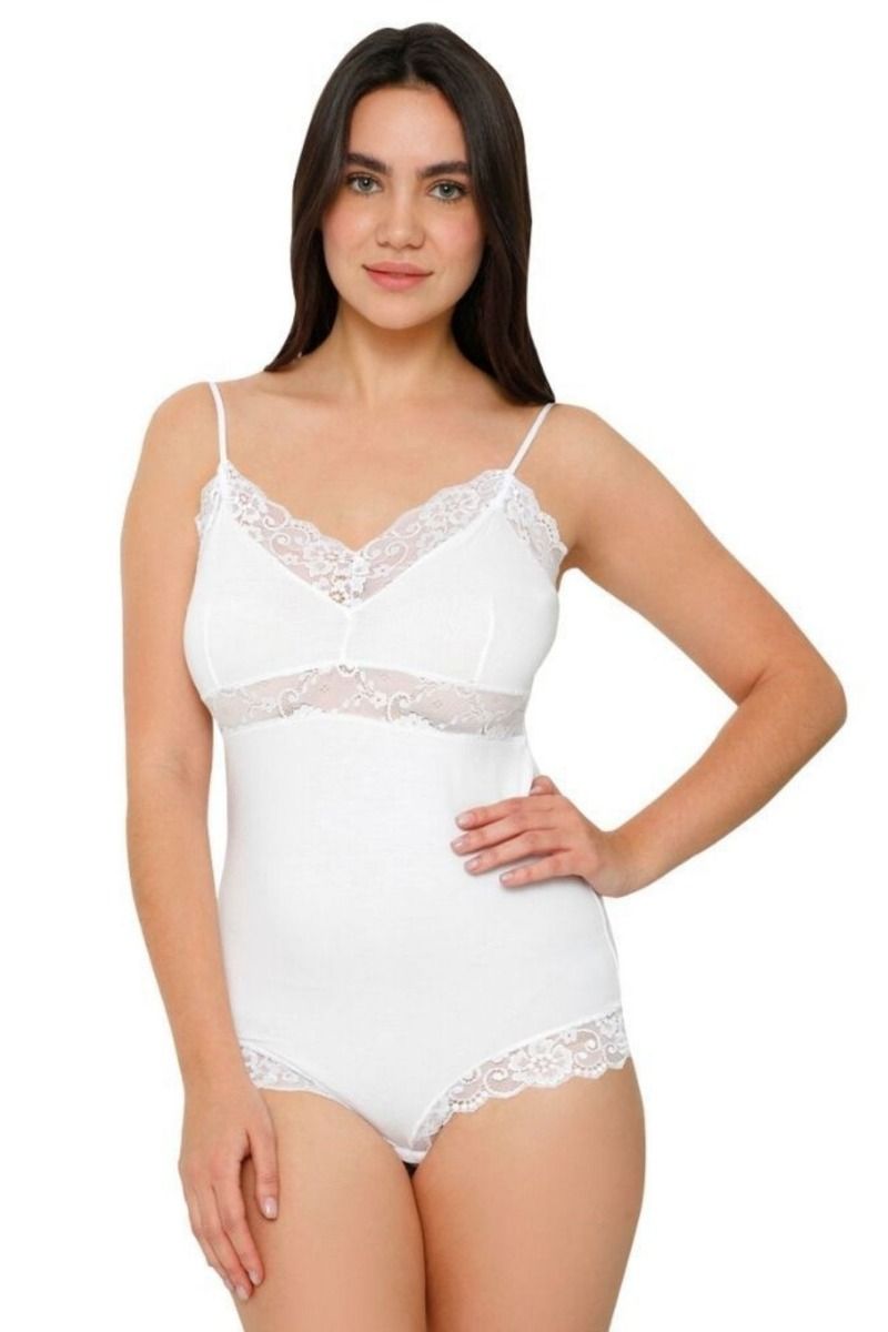 Γυναικείο Brazilian Κορμάκι Τιράντα Bellezza LACE