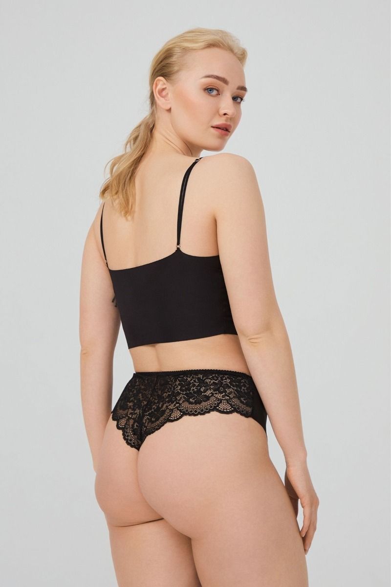 Γυναικείο Brazilian Plus Size CottonHill ADA BLACK