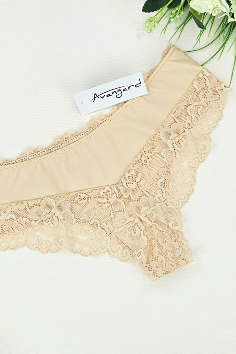 Γυναικείο Brazilian Slip Avangard ELISE II Μπεζ Polyamide