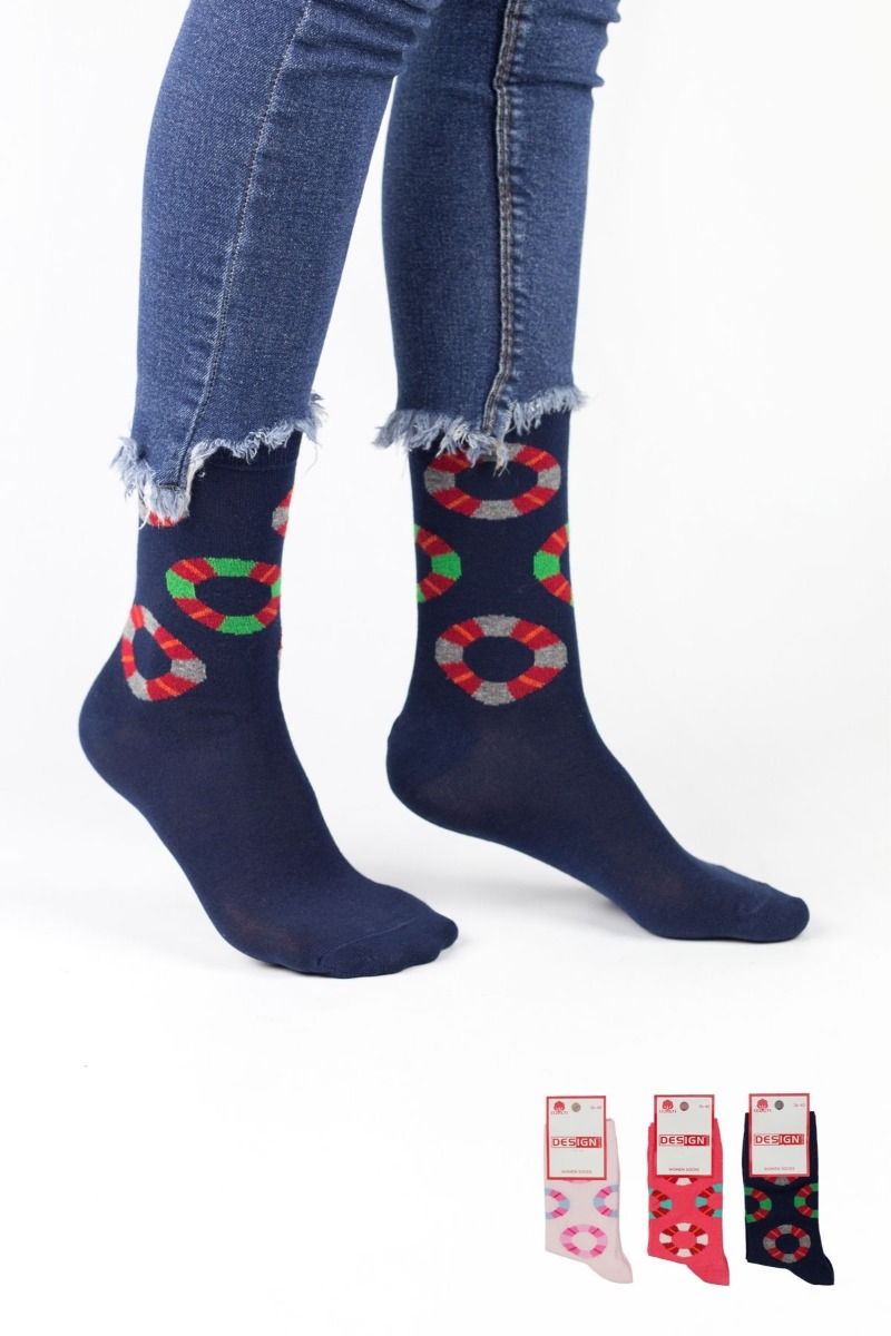 Γυναικείες Casual κάλτσες Design SAVER II 3 ζευγάρια