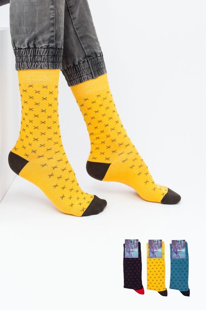 Ανδρικές Casual Κάλτσες Design WRONG I 3 ζευγάρια