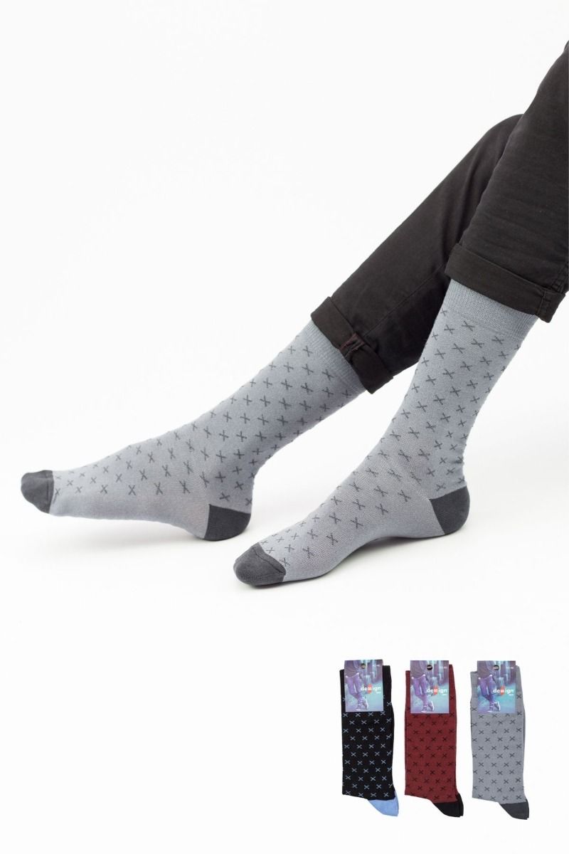 Ανδρικές Casual Κάλτσες Design WRONG II 3 ζευγάρια