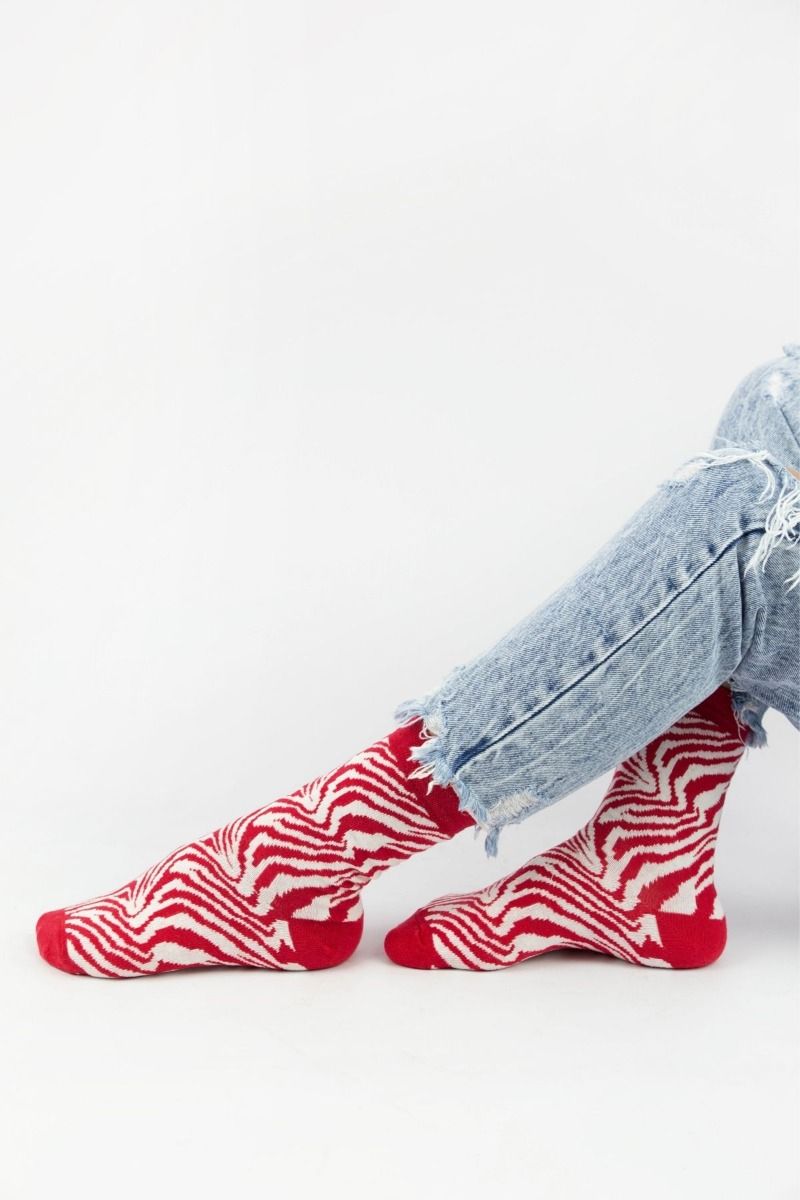 Γυναικείες Casual Κάλτσες Pamela ZEBRA V