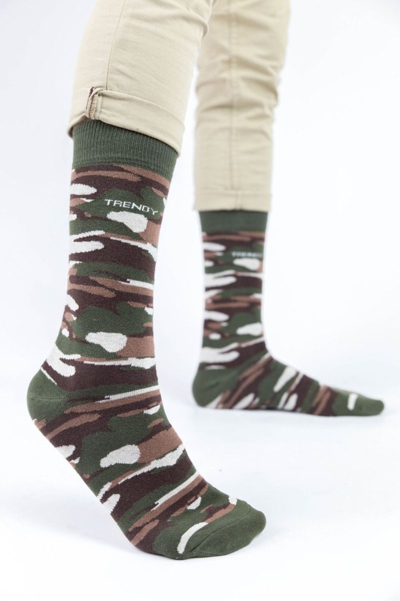 Ανδρικές Casual Κάλτσες Trendy MILITARY