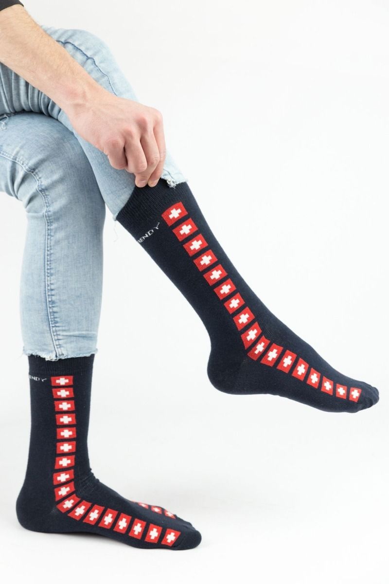 Ανδρικές Casual Κάλτσες Trendy RED CROSS