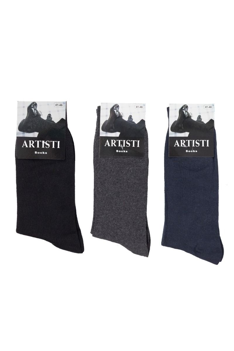 Ανδρικές κλασικές Κάλτσες Tony τριάδα βαμβακερές μονό λάστιχο