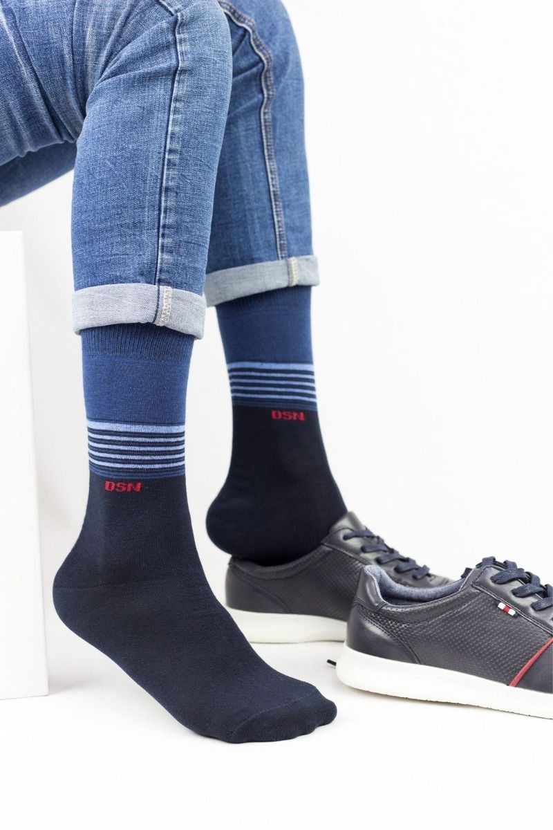 Κάλτσες classic Design 3 ζευγάρια μονόχρωμα ALEX