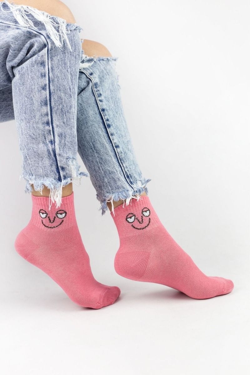 Ημίκοντες Κάλτσες "Design" EMOJIS