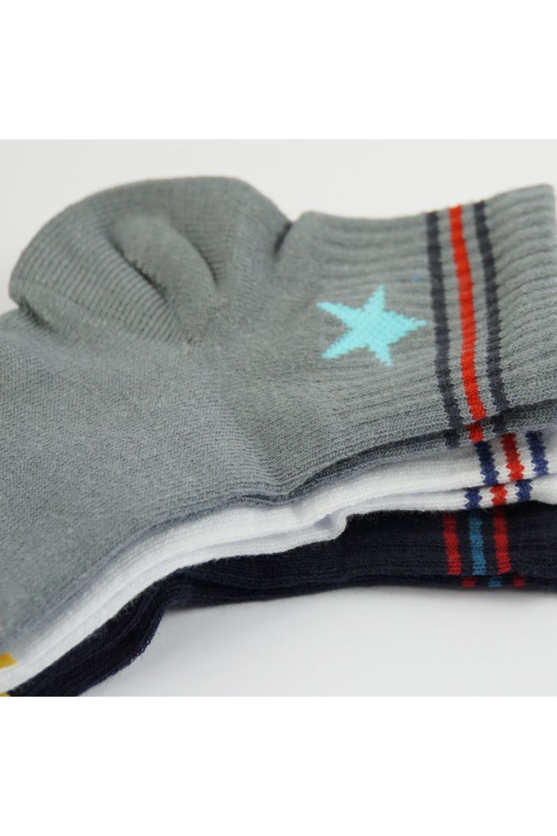 Παιδικές κάλτσες Design Half Angle 3 ζευγάρια STAR I